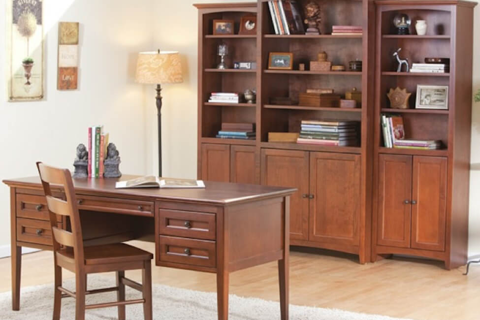 Mckenzie Desk & Bookcase